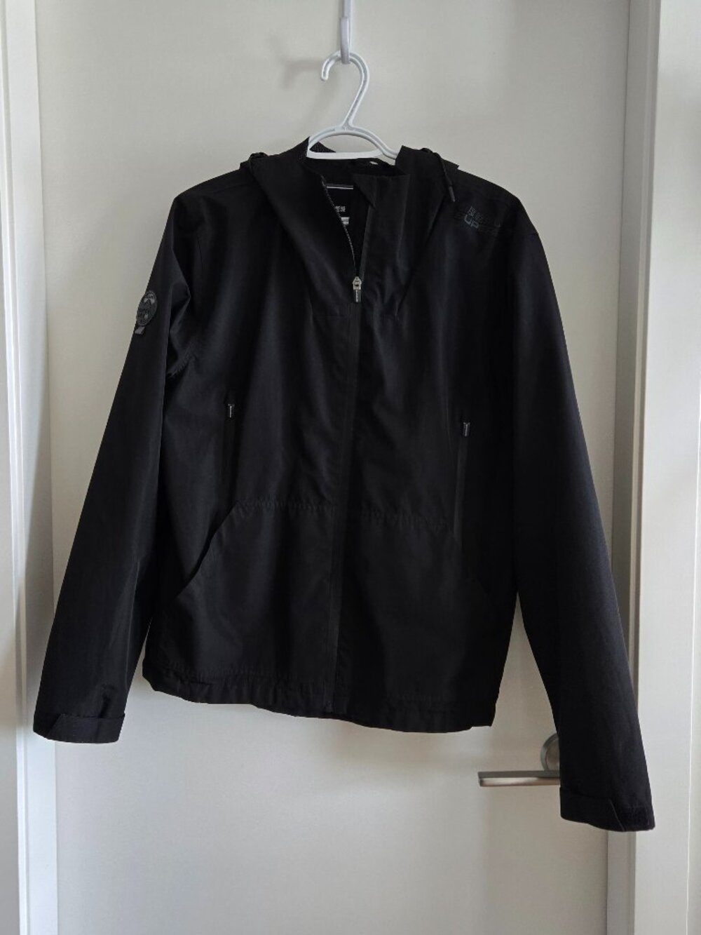 Superdry All Terrain Wear Elite Hooded Windbreaker Jacket – Black – Men's